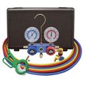 Mastercool Mastercool 98660-PROM Dual R-134A - R-12Manifold Gauge Set MSC-98660-PROM